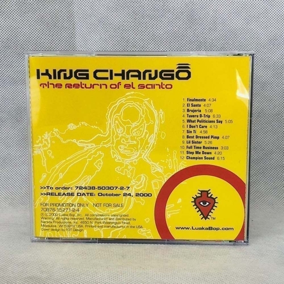 CD King Chango - The Return Of El Santo - Picture 2 of 2